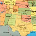 Map Showing Current Usa With The Republic Of Texas Superimposed   Texas Bbq Trail Map