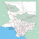 Map La Pdf Los Angeles Map Printable   Los Angeles Freeway Map Printable
