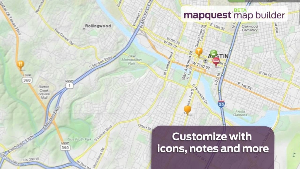 Mapquest For Travelers, Bloggers, Developers &amp;amp; More - Youtube - Mapquest Texas Map