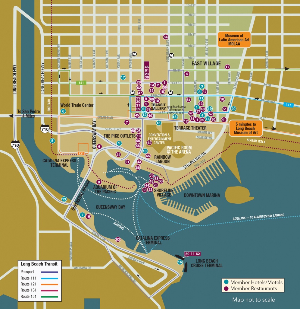 Maps - Long Beach City Guide - Best Western California Map