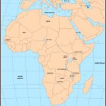 Maps Of Africa   Free Printable Map Of Africa With Countries