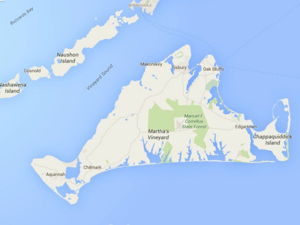 Maps Of Cape Cod, Martha&amp;#039;s Vineyard, And Nantucket - Martha&amp;amp;#039;s Vineyard Map Printable