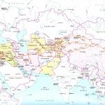 Maps Of Central Asia/the Silk Road   Silk Road Map Printable