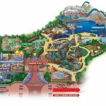 Maps Of Disneyland Resort In Anaheim, California   California Adventure Map 2017