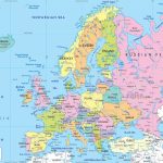 Maps Of Europe | Map Of Europe In English | Political   Europe Map With Cities Printable