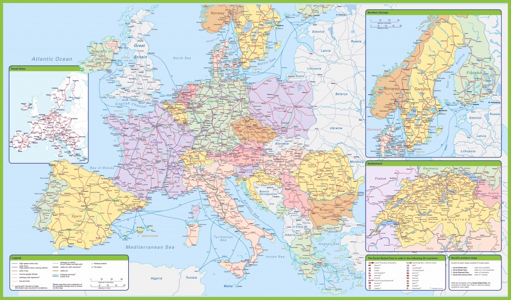 Maps Of Europe | Map Of Europe In English | Political - Printable Map Of Europe With Cities
