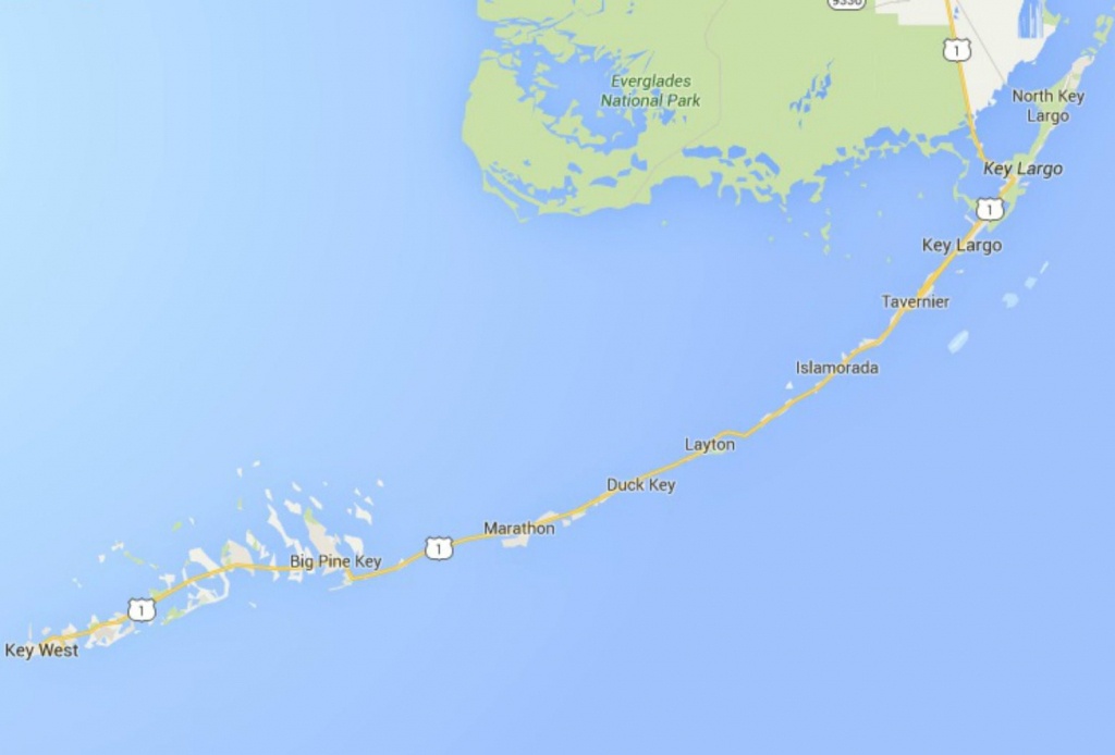 Maps Of Florida: Orlando, Tampa, Miami, Keys, And More - Google Maps Florida Keys
