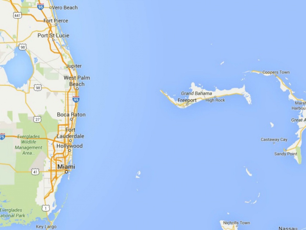 Maps Of Florida: Orlando, Tampa, Miami, Keys, And More - Miami Florida Map