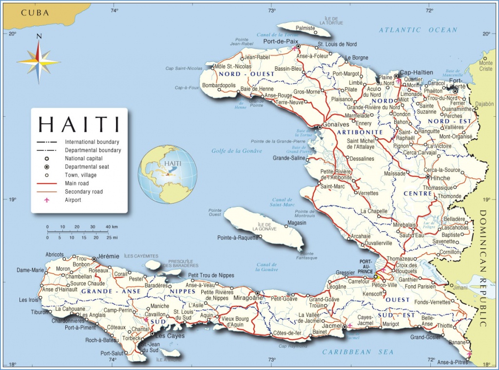 Maps Of Haiti | Bizbilla - Printable Map Of Haiti