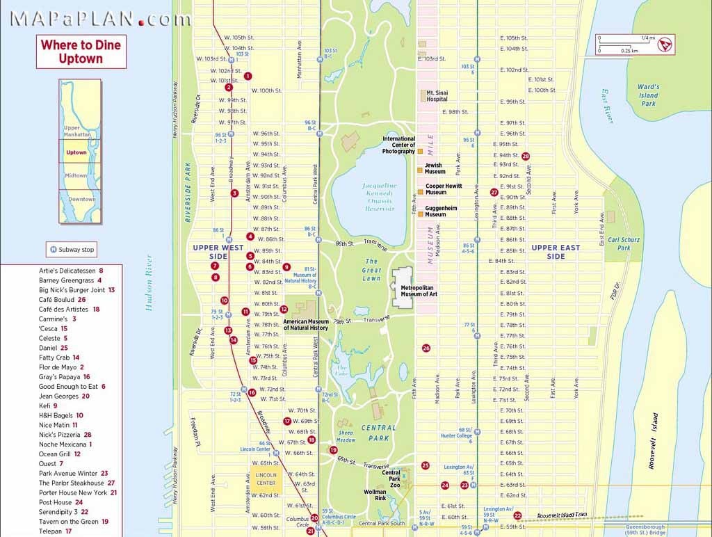 Maps Of New York Top Tourist Attractions - Free, Printable - Printable Street Map Of Midtown Manhattan