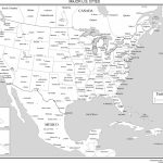 Maps Of The United States   Printable State Maps With Major Cities