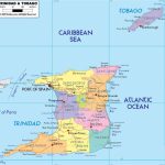 Maps Of Trinidad And Tobago | Collection Of Maps Of Trinidad And   Printable Map Of Trinidad And Tobago