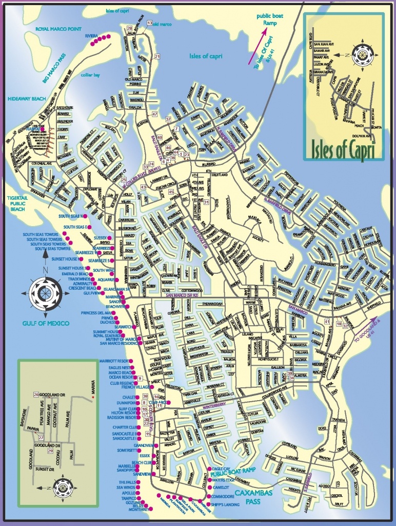 Marco Island Map | Ageorgio - Marco Island Florida Map