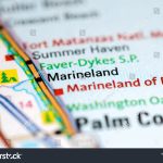 Marineland Florida Usa On Map Stock Photo (Edit Now) 1120490987   Marineland Florida Map