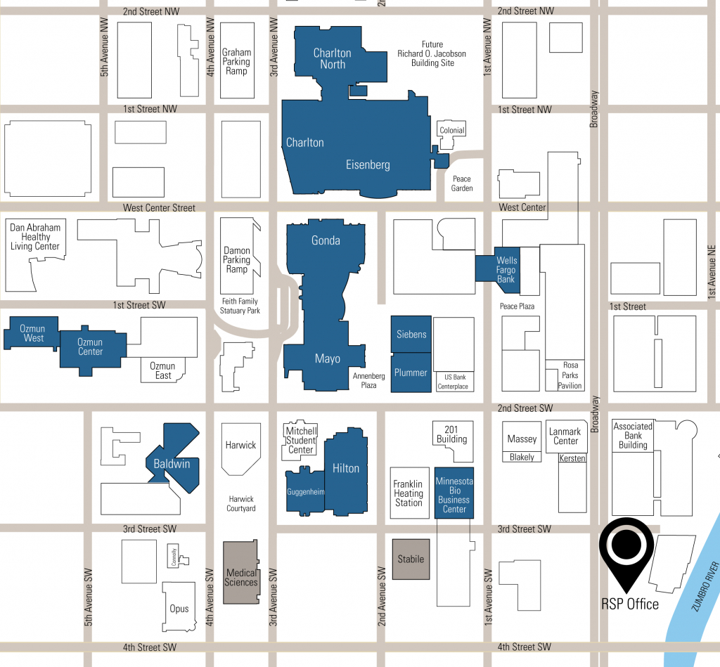 Mayo Campus Map – Bestinthesw - Mayo Clinic Florida Map
