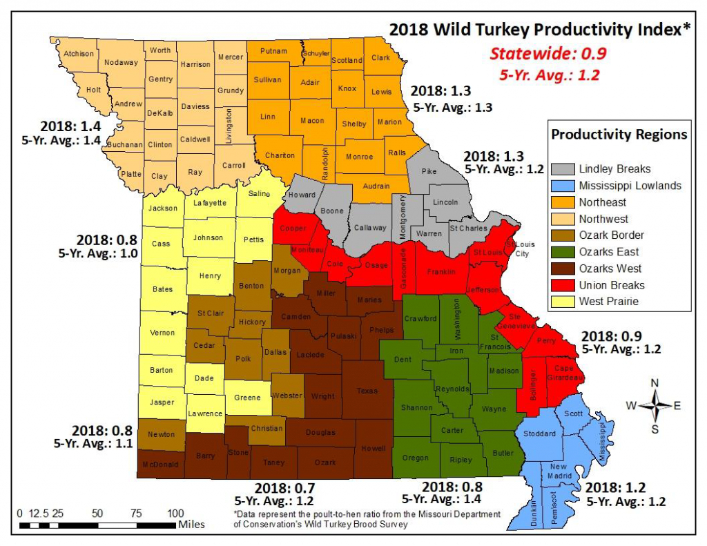 Mdc Predicts Fall Turkey Hunting Likely To Be Challenging | Missouri - Texas Parks And Wildlife Public Hunting Lands Map Booklet