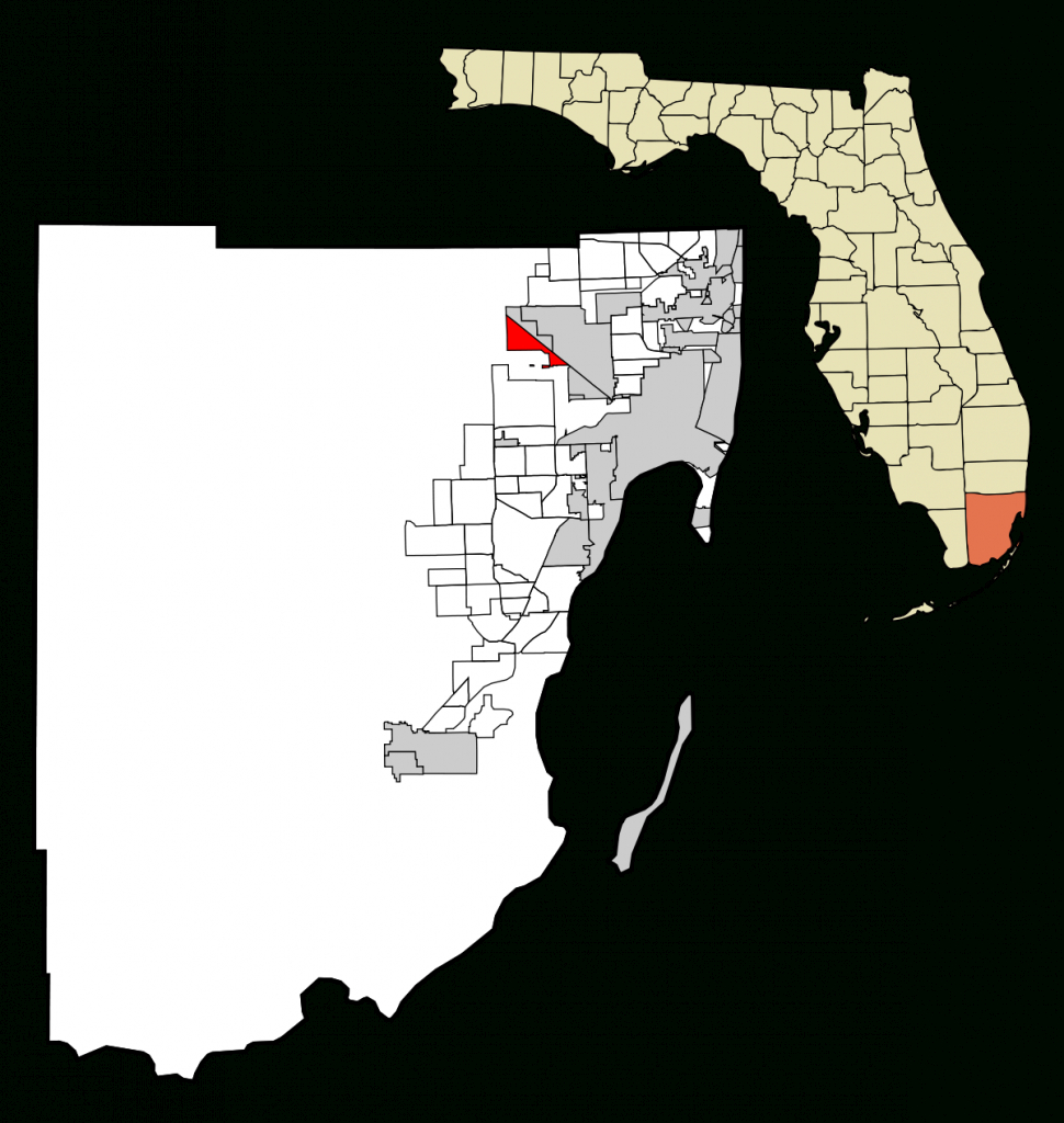 Medley, Florida - Wikipedia - Medley Florida Map