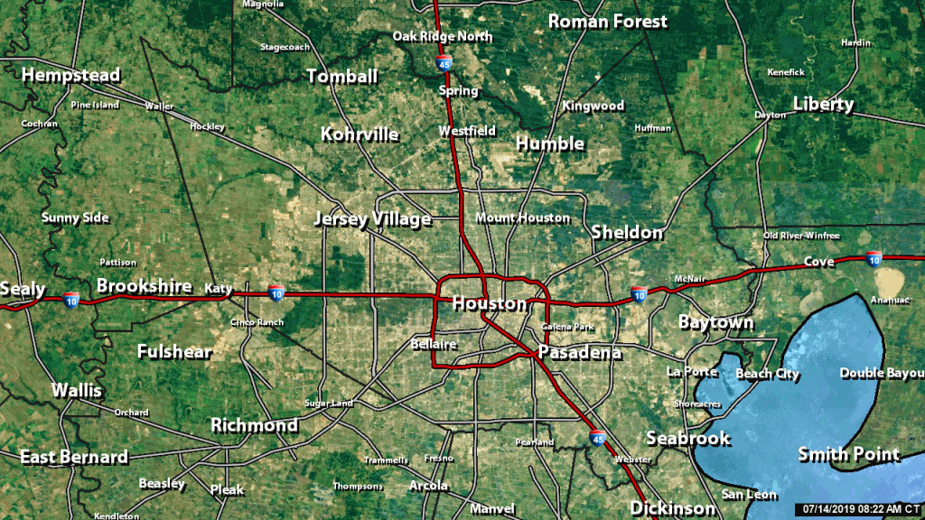 Metro Interactive Radar On Khou In Houston - Radar Map For Houston Texas