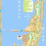 Miami Beach Map   Miami Beach Florida • Mappery   Map Of South Beach Miami Florida