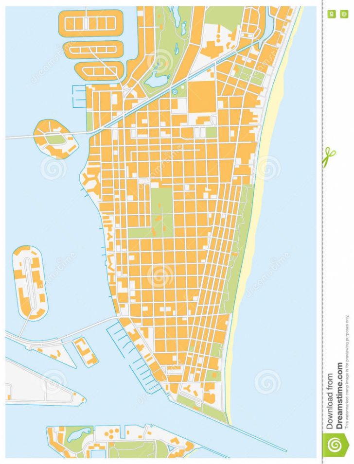 Street Map Of Miami Florida
