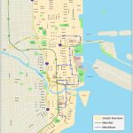 Miami Downtown Map   Street Map Of Miami Florida
