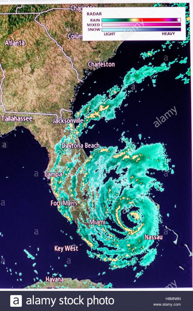 Miami Florida Beach Computer Monitor Intellicast Weather Radar - Miami Florida Radar Map