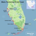 Miami, Florida Keys And Gulf Coast | National Park Traveller   Map Of Florida Gulf Coast Islands