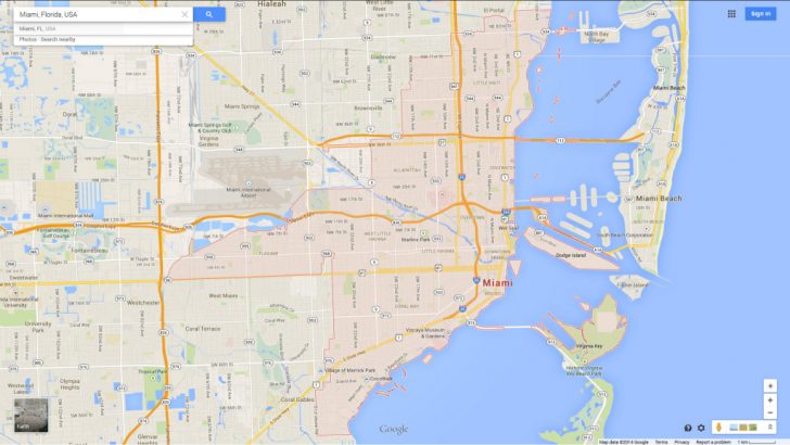 Google Maps Miami Florida