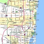 Miami Metropolitan Area Highways   Aaccessmaps   Highway Map Of South Florida