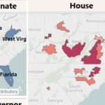 Midterm News: Early Election Results To Watch In The Battle For Congress   Florida Congressional Districts Map 2018