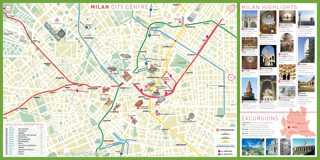 Milan Tourist Attractions Map Elegant Bologna Italy Map Tourist - Bologna Tourist Map Printable