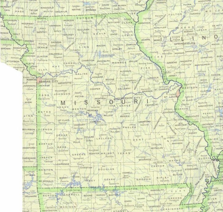 Texas County Mo Property Map