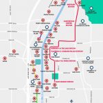 Monorail, Tram & Strip Map | Las Vegas Maps | Vegasjourney   Map Of Las Vegas Strip Hotels Printable