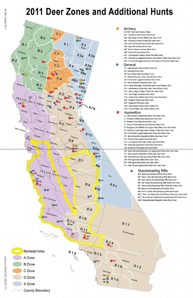 Moonbeam Vetoed The Cali Semiauto Ban – Page 3 – Ar15 Within - California Hunting Zone Map