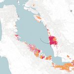 More Of The Bay Area Could Be Underwater In 2100 Than Previously   California Sea Level Rise Map