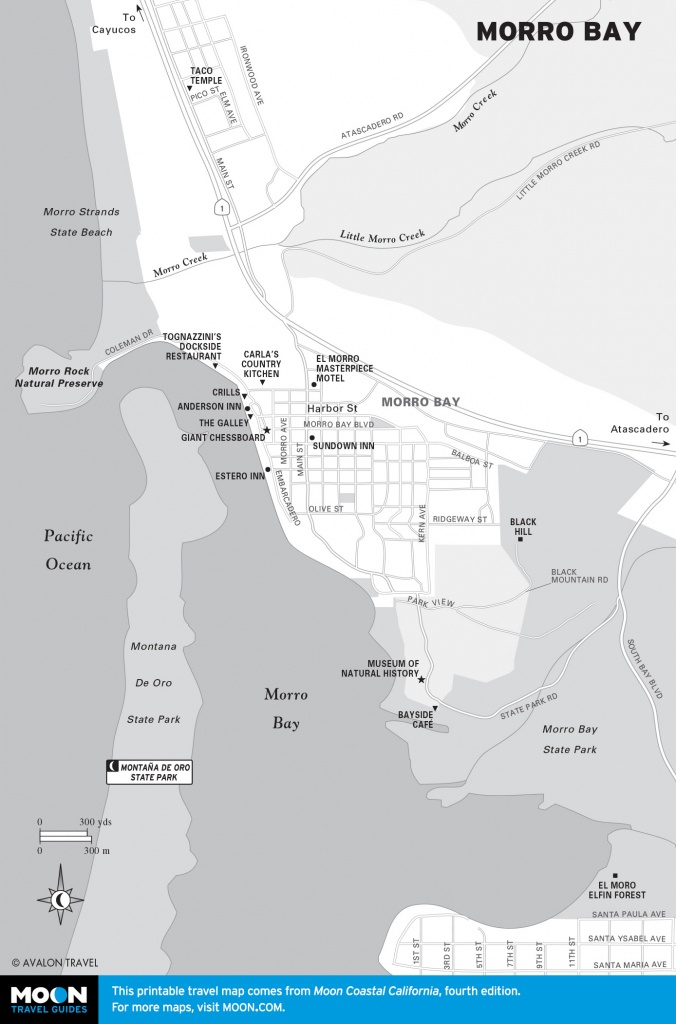 Morro Bay And San Luis Obispo On The Pch | Road Trip Usa - Morro Bay California Map