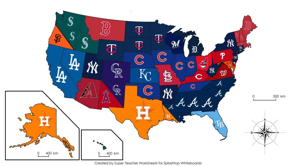 Most Supported Baseball Teamstate : Mapporn - California Baseball Teams Map