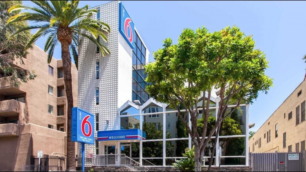 Motel 6 Hollywood Los Angeles Hotel | Hotels Near Hollywood Walk Of Fame - Map Of Hotels Near Universal Studios California