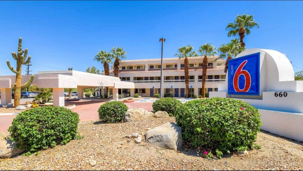 Motel 6 Palm Springs Downtown Hotel In Palm Springs Ca ($55+ - Motel 6 California Map