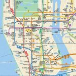 Mta Gives Peek At Updated Subway Map With Second Ave. Line | New   Printable New York Subway Map