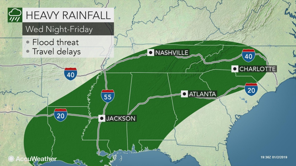 Multifaceted Storm To Bring Drenching Rain To Southern Us Through - North Texas Radar Map