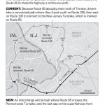 N.j., Pennsylvania Officials Plan To Close Longtime Gap On Route 95   Map Of I 95 From Nj To Florida