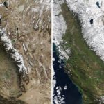 Nasa Releases Incredible Satellite Look At Sierra Nevada Snowpack   Live Satellite Map California