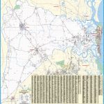 Nassau County, Fl Wall Map – Kappa Map Group   Yulee Florida Map
