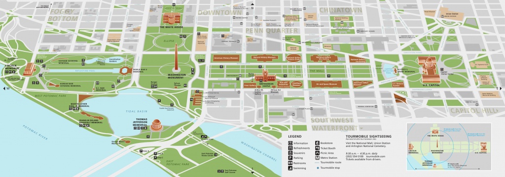 National Mall Maps | Npmaps - Just Free Maps, Period. - Free Printable Map Of Washington Dc
