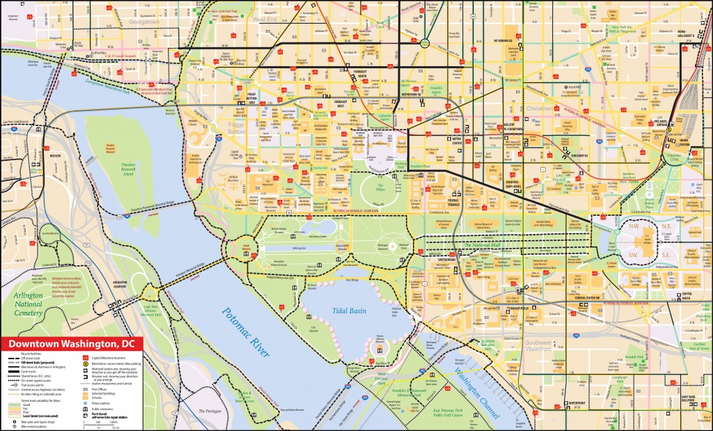 National Mall Maps | Npmaps - Just Free Maps, Period. - Printable Map Of Dc Monuments