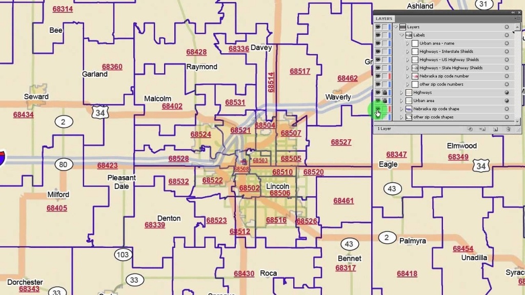 Nebraska Zip Code Map | Rtlbreakfastclub With Regard To Printable - Printable Map Of Omaha With Zip Codes