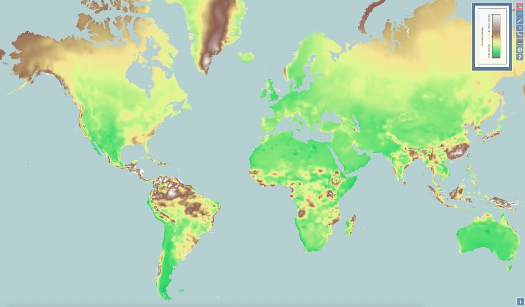 New Interactive Map Shows Climate Change Everywhere In World - Florida Global Warming Map
