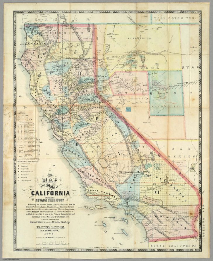 California Territory Map