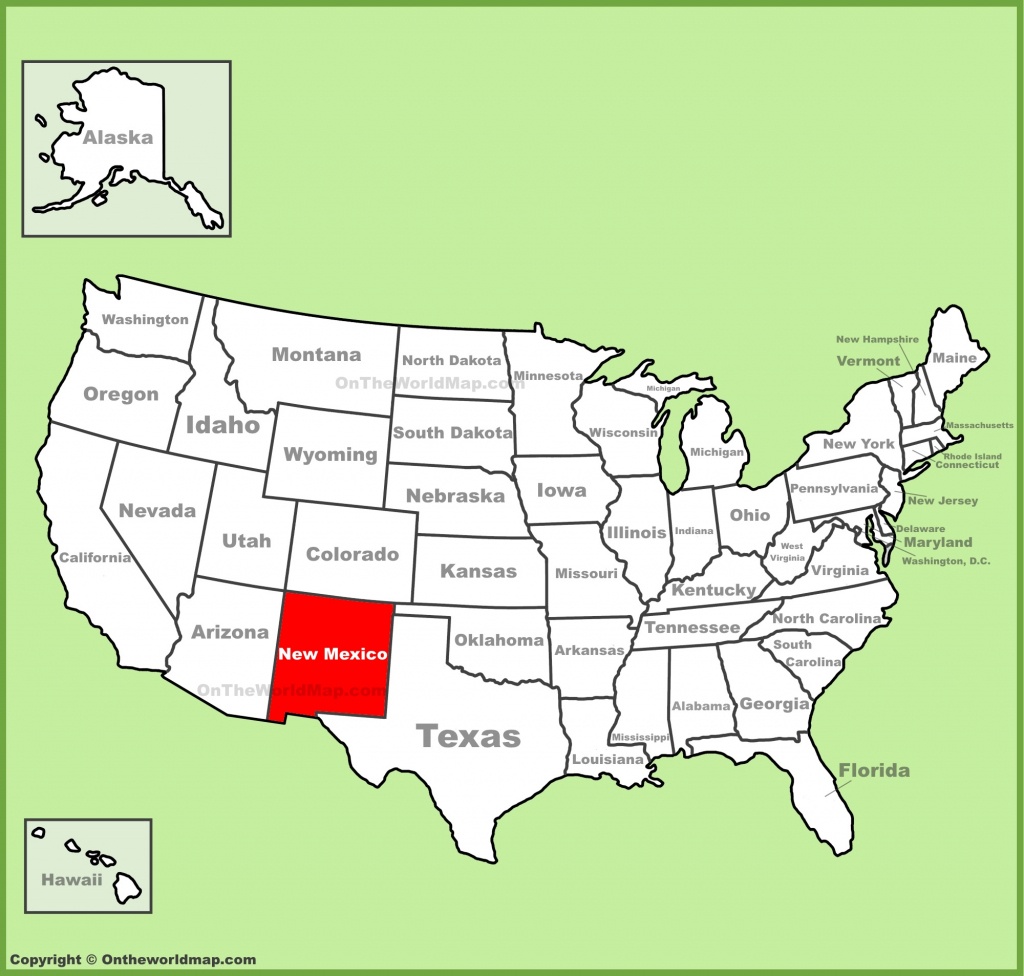 New Mexico State Maps | Usa | Maps Of New Mexico (Nm) - Map Of New Mexico And Texas
